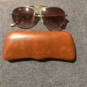 Garrett Leight Aviator Sunglasses